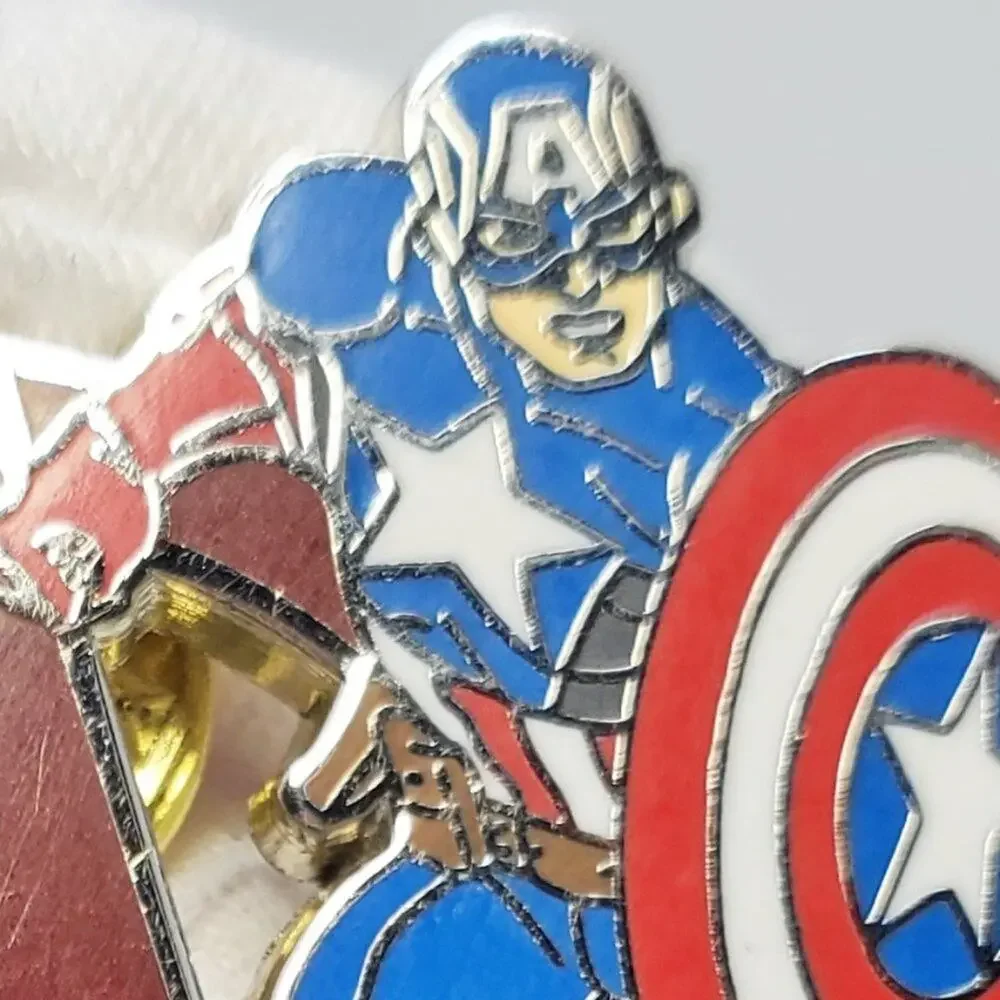 Disney Avenger Captain America Enamel Pin